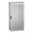 Floor Standing Modular Electrical Enclosure, PanelSet SFN, Decarbonized Steel, Glazed Door, 2000x1000x500mm, IP55