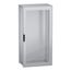 Floor Standing Modular Electrical Enclosure, PanelSet SFN, Decarbonized Steel, Glazed Door, 2000x1000x600mm, IP55