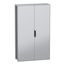 Floor Standing Modular Electrical Enclosure, PanelSet SFN, Decarbonized Steel, 2000x1200x400mm, 2 Doors, IP55