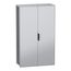 Floor Standing Modular Electrical Enclosure, PanelSet SFN, Decarbonized Steel, Plate, 2000x1200x500mm, 2 Doors, IP55