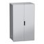 Floor Standing Modular Electrical Enclosure, PanelSet SFN, Decarbonized Steel, Plate, 2000x1200x800mm, 2 Doors, IP55