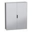 Floor Standing Modular Electrical Enclosure, PanelSet SFN, Decarbonized Steel, 2000x1600x400mm, 2 Doors, IP55