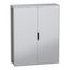 Floor Standing Modular Electrical Enclosure, PanelSet SFN, Decarbonized Steel, 2000x1600x500mm, 2 Doors, IP55