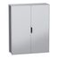 Floor Standing Modular Electrical Enclosure, PanelSet SFN, Decarbonized Steel, Plate, 2000x1600x500mm, 2 Doors, IP55