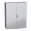 Floor Standing Modular Electrical Enclosure, PanelSet SFN, Decarbonized Steel, 2000x1600x600mm, 2 Doors, IP55