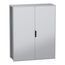 Floor Standing Modular Electrical Enclosure, PanelSet SFN, Decarbonized Steel, Plate, 2000x1600x600mm, 2 Doors, IP55