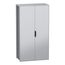 Floor Standing Modular Electrical Enclosure, PanelSet SFN, Decarbonized Steel, Plate, 2200x1200x600mm, 2 Doors, IP55