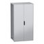 Floor Standing Modular Electrical Enclosure, PanelSet SFN, Decarbonized Steel, 2200x1200x800mm, 2 Doors, IP55