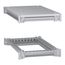 Bottom and Top Frame, PanelSet SFN, for Electrical Enclosure W300 D500mm, Roof Included