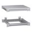 Bottom and Top Frame, PanelSet SFN, for Electrical Enclosure W400 D400mm, Roof Included