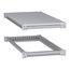 Bottom and Top Frame, PanelSet SFN, for Electrical Enclosure W400 D800mm, Roof Included