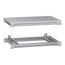 Bottom and Top Frame, PanelSet SFN, for Electrical Enclosure W600 D400mm, Roof Included