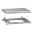 Bottom and Top Frame, PanelSet SFN, for Electrical Enclosure W600 D500mm, Roof Included