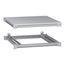 Bottom and Top Frame, PanelSet SFN, for Electrical Enclosure W600 D600mm, Roof Included