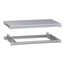 Bottom and Top Frame, PanelSet SFN, for Electrical Enclosure W800 D500mm, Roof Included