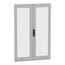 Double Glazed Door, PanelSet SFN, Spacial SM, for Electrical Enclosure H1800xw1200mm