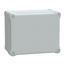 Pc Box LP66 Ik08 RAL7035 Int.h225w175d120 Ext.h241w194d127 Opaque PC Cover H40