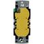 Claro 15A Duplex Receptacle, Satin (Deep Sea)