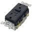 Claro 15A Self Test Tamper Resistant Duplex Receptacle (Deep Sea)