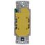 Claro 15A Duplex Receptacle, Satin (Taupe)