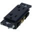 Claro 20A Duplex Receptacle, Satin (Deep Sea)