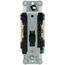 Claro 15A Tamper-Resistant Duplex Receptacle, Satin  (Glacier White)