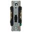 Claro 20A Tamper-Resistant Duplex Receptacle, Satin (Taupe)