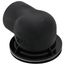 2" ABS Round Side Outlet Shower Drain (Stainless Steel)