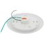 6" LED Surface Mount Round Disk Light w/ 5 CCT Selectable Switch - White (15W)