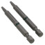 1/4" #1 Square Head Chuck Driver Insert Bit, 2-1/2" Long (Pack of 2)