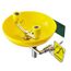 SE-580 Wall Mounted Eye And Face Wash Yellow Plastic Bowl
