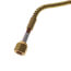 1/4" SAE Female Flare Straight Tube with Depressor (60" CAP)
