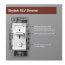 Skylark Dimmer Switch for Electronic Low-Voltage, 300W ELV, Single Pole, Preset, Neutral Required, 120V, SELV-300P-WH, White