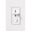 Skylark Dimmer Switch for Electronic Low-Voltage, 300W ELV, Single Pole/3-Way, Preset, Neutral Required, 120V, SELV-303P-WH, White
