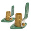 1-1/4" Threaded Shut-Off Brass Freedom Swivel-Flange Set for 0012-F4, 2400-30 & 2400-40