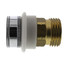 3/4" Female Hose x 3/4" Male Hose Aerator Adaptor Snap Nipple w/ Appliance Connector, SF0033X
