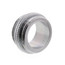 13/16" Male x 55/64" Male Thread Chrome Aerator Adaptor w/ O-Ring