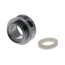 13/16" Male x 3/4" Male Hose Chrome Aerator Adaptor w/ Washer