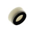 13/16" Male x 55/64" Male Thread White Aerator Adaptor w/ Washer