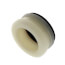 13/16" Male x 55/64" Male Thread White Aerator Adaptor w/ Washer