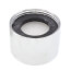Slotless Chrome Female Faucet Aerator w/ Washer, 2.2 GPM