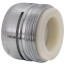 2.2 GPM Slotted Male Thread Faucet Aerator w/ Washer (Chrome)