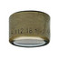 Slotless Antique Brass Female Thread Faucet Aerator w/ Washer, 2.2 GPM