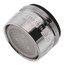 13/16" Slotless Chrome Male Faucet Aerator w/ Washer, 1.5 GPM
