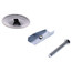 1-3/4" OD Sink Hole Cover (White)