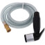 Sink Spray Head w/ Hose (Black & Chrome)