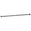 5' Straight Shower Rod, SF2143BL (Matte Black)