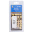 1/4" Heavy Duty Hex Brass Cap w/ Dual Neoprene (25 Pack)