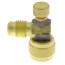 Thumbscrew Core Depressor for 1/4" Male Flares (Compact for Use in Close Quarters)