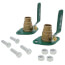 3/4" Sweat Shut-Off Freedom Swivel-Flange Set (Lead Free)